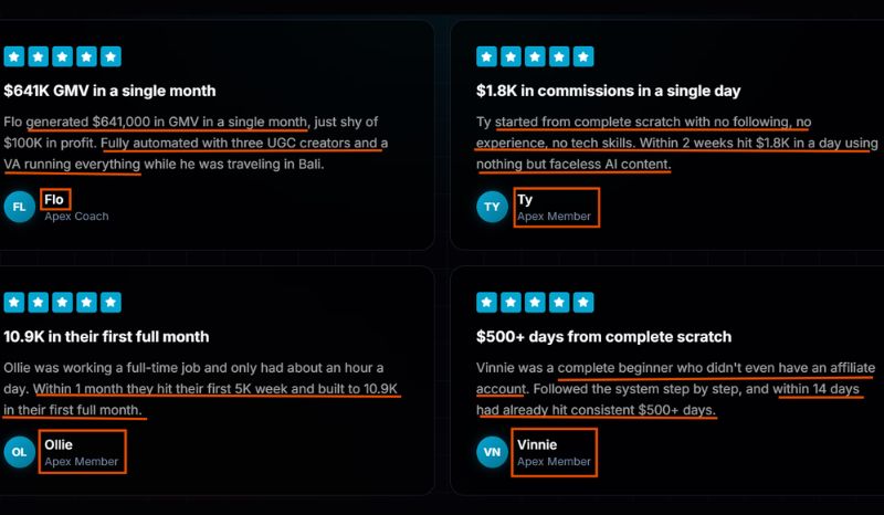 AP3X AI Affiliate Accelerator students