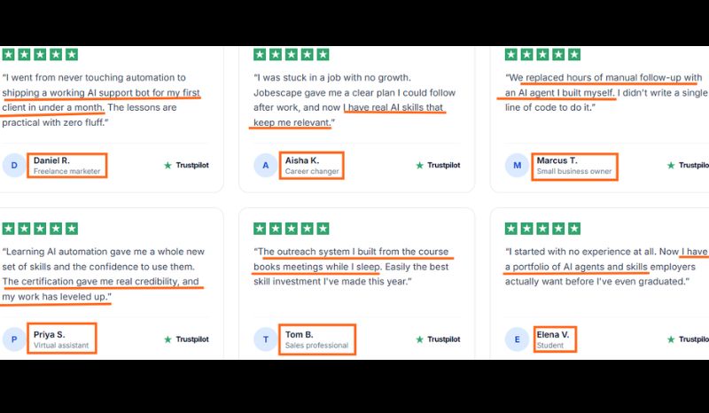 jobescape student reviews
